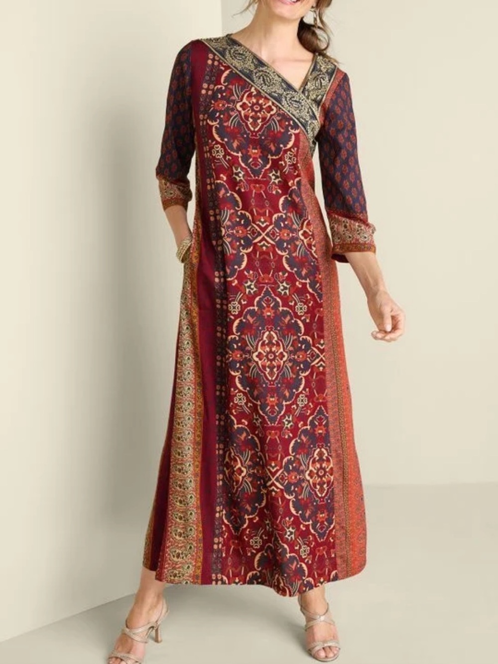 Soft Surroundings Cindra Maxi Dress. Size XL. NWT.